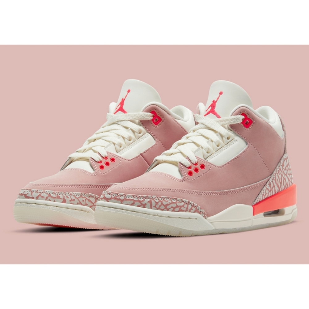 Women's Air Jordan 3 Rust Pink Size 6